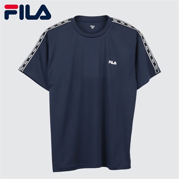 FILA【フィラ】袖テープ冷感Tシャツ