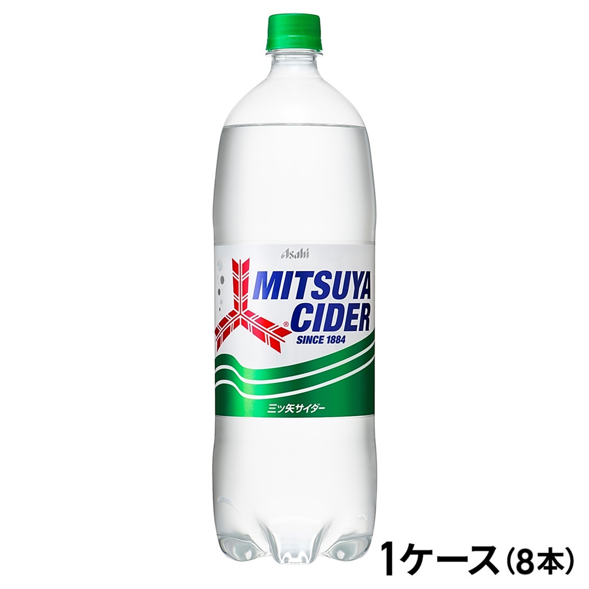 アサヒ飲料 三ツ矢サイダー 1.5L×8本（1ケース）
