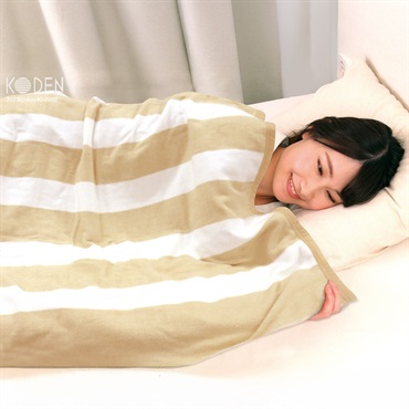 広電 電気掛け敷毛布