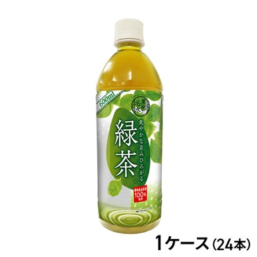 ニットービバレッジ 静岡県産茶葉 緑茶 600ml×24本（1ケース）