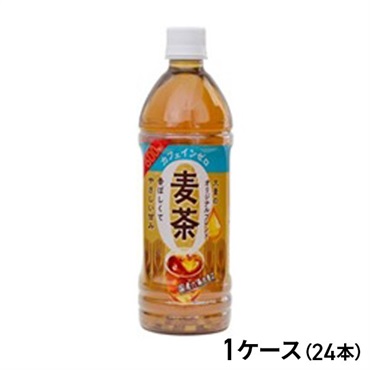 ニットービバレッジ 国産六条大麦使用 麦茶 600ml×24本（1ケース）