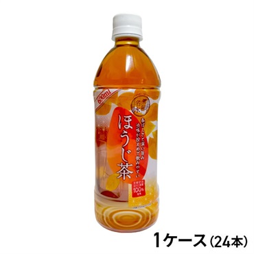 ニットービバレッジ ほうじ茶 600ml×24本（1ケース）