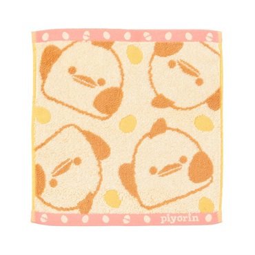 ぴよりん　ミニタオル　約25×25cm