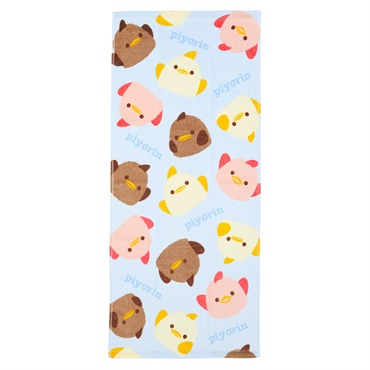 ぴよりん　フェイスタオル 約34×80cm