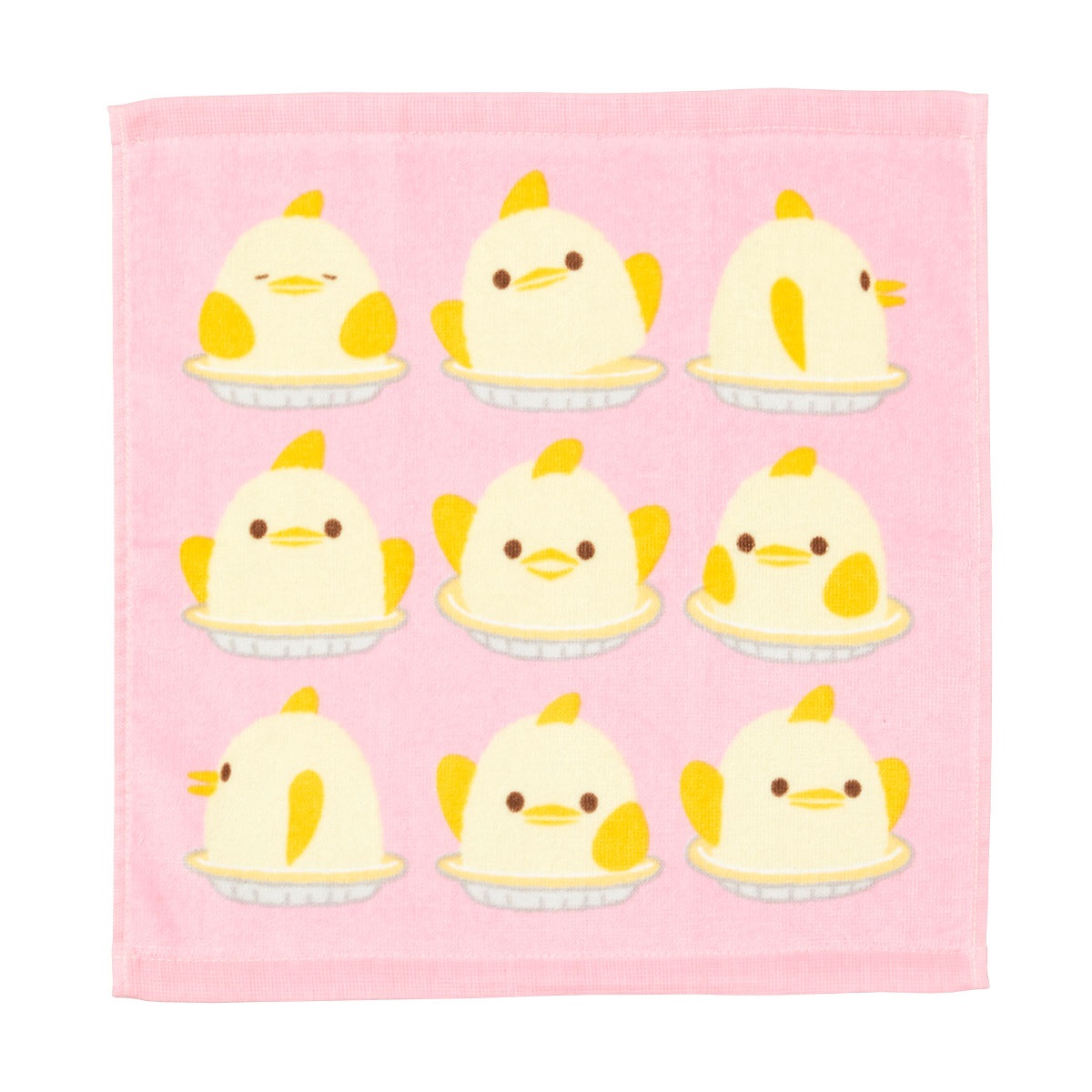 ぴよりん　ハンドタオル 約34×35cm