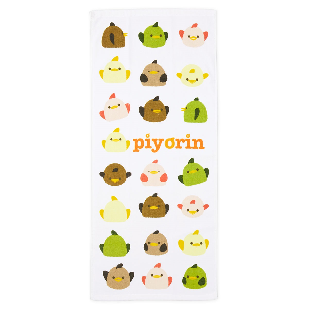 ぴよりん　フェイスタオル 約34×80cm