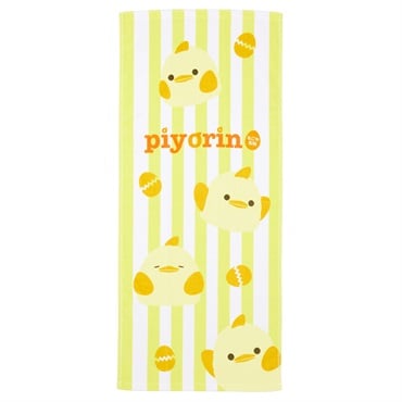 ぴよりん　フェイスタオル 約34×80cm