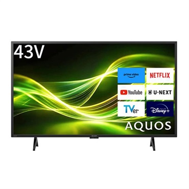 SHARP 43V型 GoogleTV搭載 液晶テレビ AQUOS 2T-C43GF2