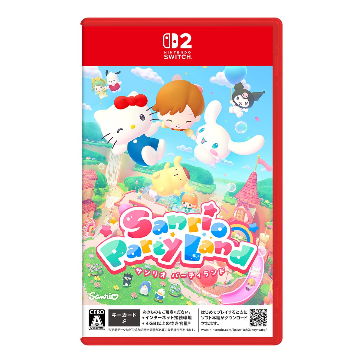 【予約価格・特典付き】2026年10月29日発売 Nintendo Switch 2  サンリオ パーティランド
