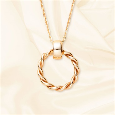 VIJU GOLD　Torsia_Necklace　10金　イエローゴールド　ネックレス