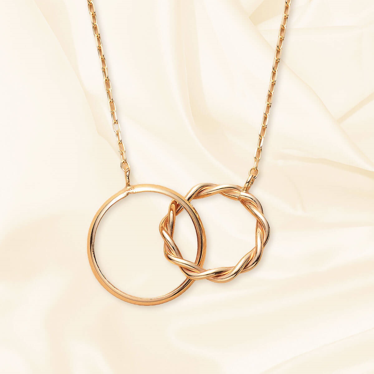 VIJU GOLD Torsia_Sol　10金　イエローゴールド　ネックレス