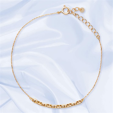 VIJU GOLD　Orlen_Breaclet　10金　イエローゴールド　ブレス