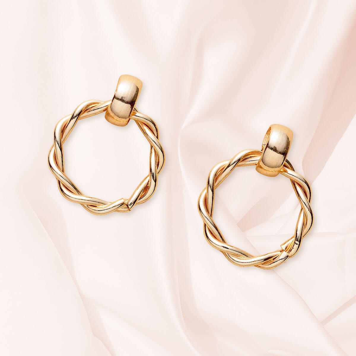 VIJU GOLD　 Torsia_Pierce　10金　イエローゴールド　ピアス