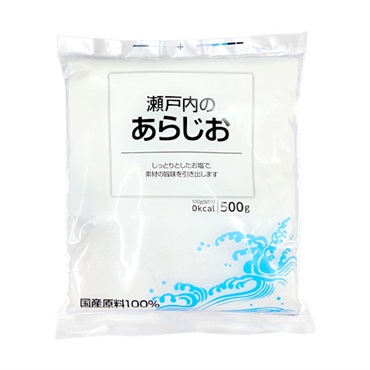 ソルト関西 瀬戸内のあらじお 500g