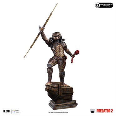【2027年9月発売】『プレデター』 【アイアン・スタジオ　スタチュー】 「アートスケール」1/10スケール　シティーハンター・プレデター［映画『プレデター2』］