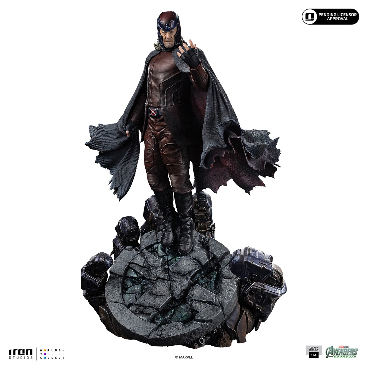 【2027年9月発売】『マーベル』 【アイアン・スタジオ　スタチュー】 「レガシーレプリカ・シリーズ」1/4スケール　マグニートー［映画『アベンジャーズ／ドゥームズデイ』］
