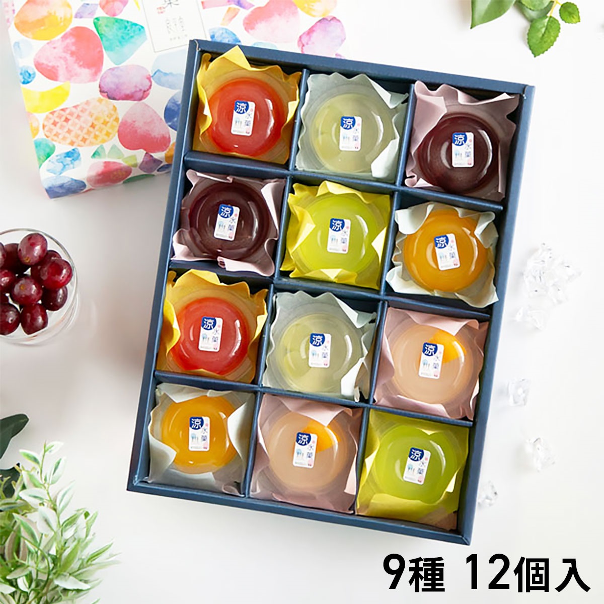 フルーツゼリー12個入 涼水菓 恵那栗工房 良平堂