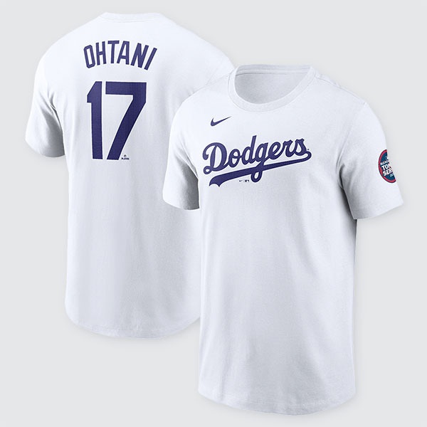 NIKE 大谷翔平 ネーム＆ナンバーTシャツ MLB 東京シリーズ パッチ付き　L