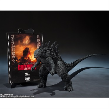 S.H.MonsterArts ゴジラ (2014) 『GODZILLA ゴジラ』 -Movie Graphic Plus-
