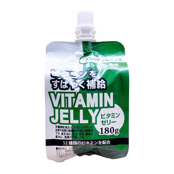 セイウフーズ ビタミンゼリー グレープフルーツ味 180g