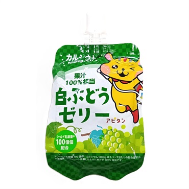 セイウフーズ 果汁100％相当白ぶどうゼリー 150g