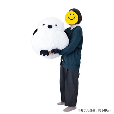 大きなぬいぐるみ シマエナガ
