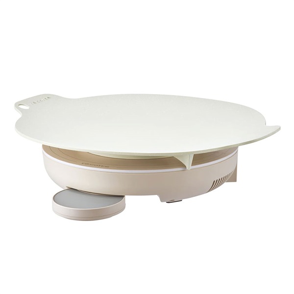 レコルト　卓上IHクッキンググリドル RIH-1W クリームホワイト