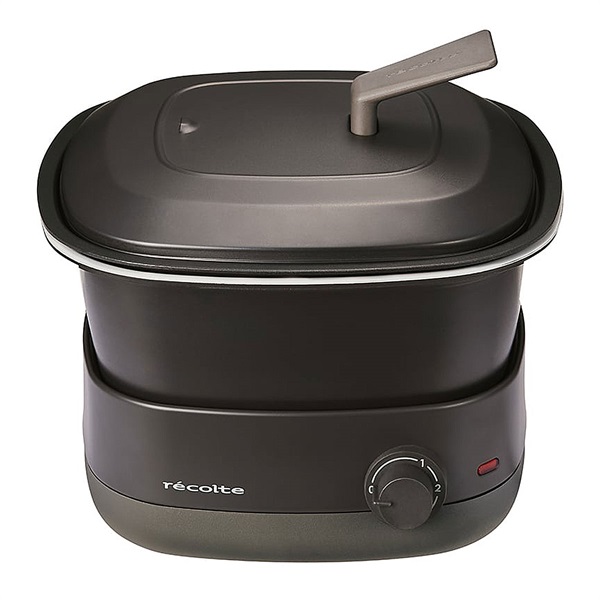 レコルト　ポッドデュオ キャレ RPD-4GY グレー