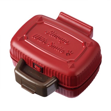 レコルト　プレスサンドメーカーミニ RPS-3R レッド