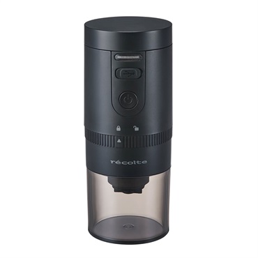 レコルト　コードレスコーヒーグラインダー RCM-3BK ブラック