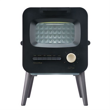 レコルト　スライドラックトースター RSR-2BK ブラック