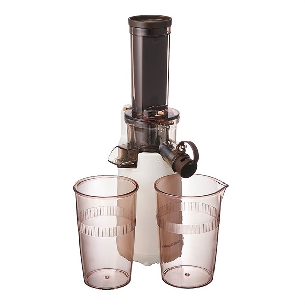 レコルト　コールドプレスジューサーミニ RCJ-1W ホワイト