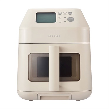 レコルト　ハイスチームエアーオーブン RAO-3W クリームホワイト