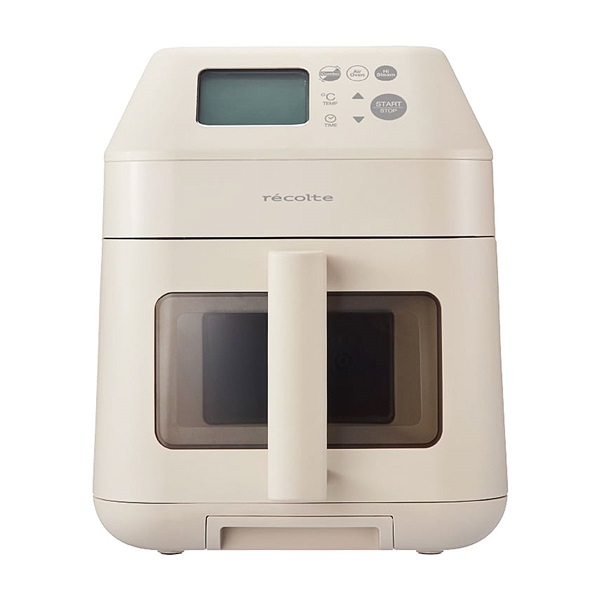 レコルト　ハイスチームエアーオーブン RAO-3W クリームホワイト