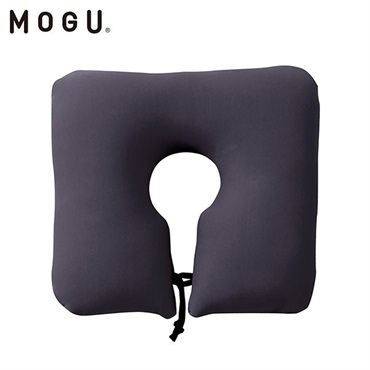MOGU ビーズクッション ネックピロー ブラック