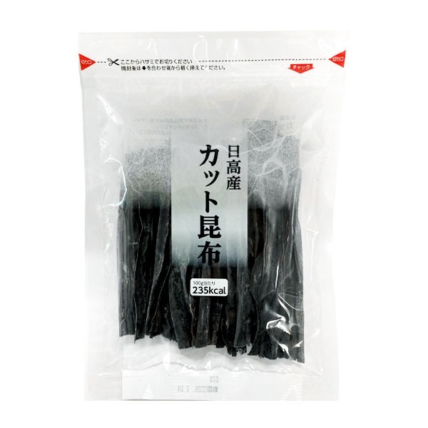 祝い海藻 日高産 カット昆布 50g