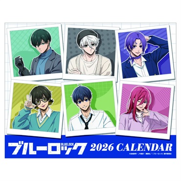 トライエックス　カレンダー　卓上 ブルーロックＣＬ－３７