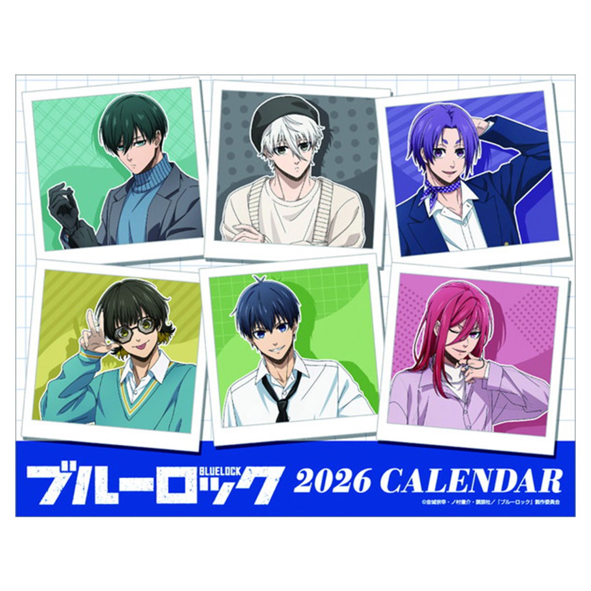トライエックス　カレンダー　卓上 ブルーロックＣＬ－３７