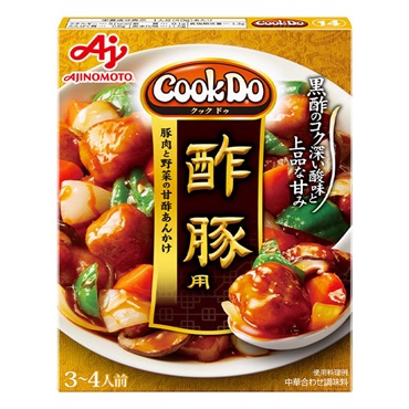 味の素 CookDo（中華合わせ調味料）酢豚用 140g 3～4人前　【合計5500円(税込)以上で送料100円対象品】