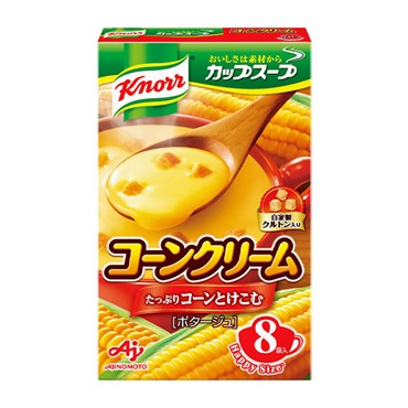 味の素 クノール カップスープ コーンクリーム 8袋入 148.8g