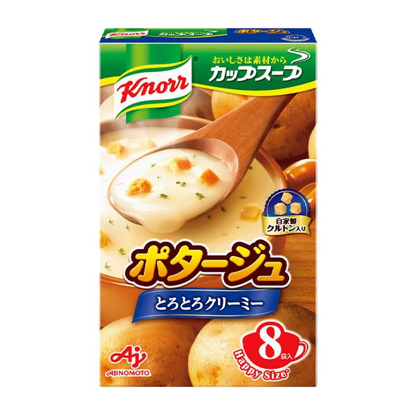 味の素 クノール カップスープ ポタージュ 8袋入 132g