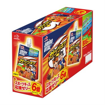 アミノバイタル ガッツギアりんご 6P