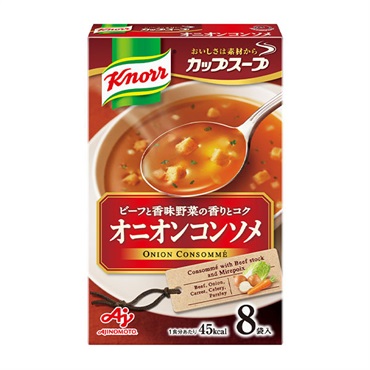 味の素 クノール カップスープ オニオンコンソメ 8袋入 90.4g