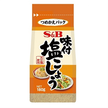 エスビー食品 味付塩こしょう つめかえパック 180g　【合計5500円(税込)以上で送料100円対象品】