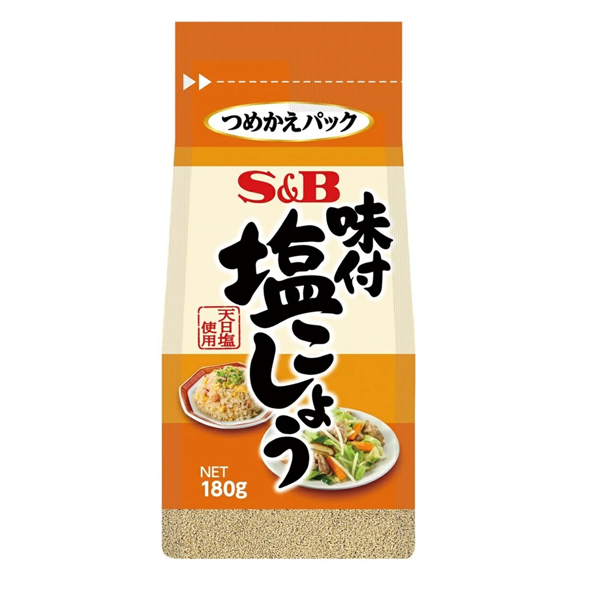 エスビー食品 味付塩こしょう つめかえパック 180g　【合計5500円(税込)以上で送料100円対象品】