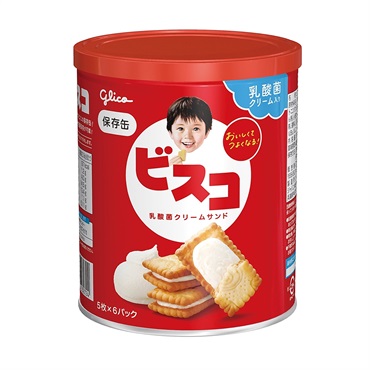 グリコ ビスコ 保存缶 30枚(5枚×6パック)