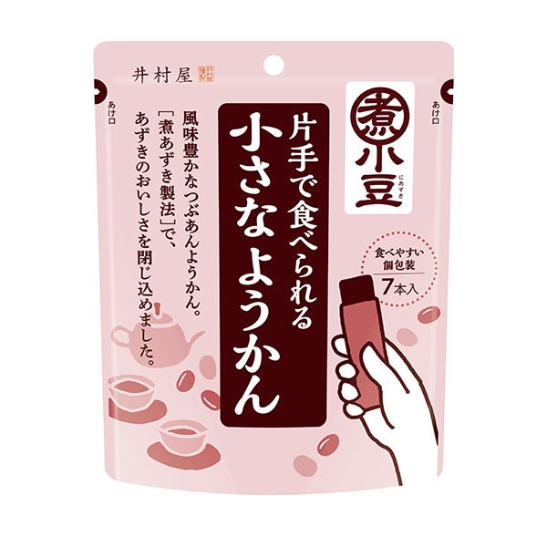 井村屋 片手で食べられる小さなようかん 15ｇ×7本入