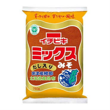 イチビキ ミックスみそ だし入り 750g