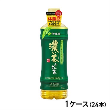 伊藤園 おーいお茶濃い茶（機能性表示食品） 600ml×24本（1ケース）