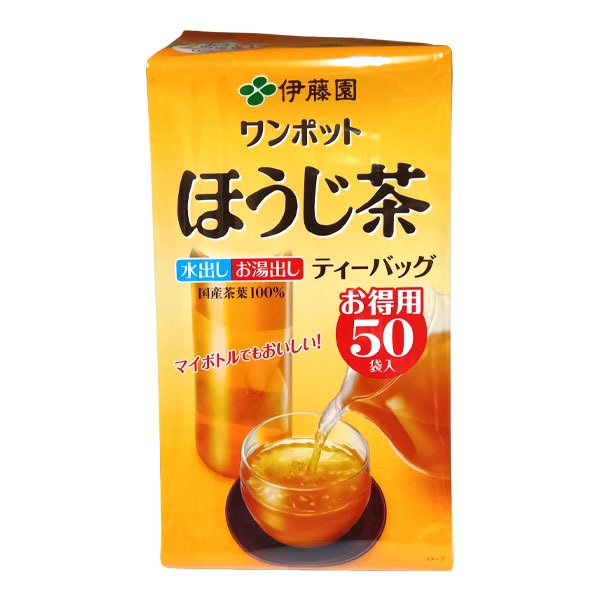 伊藤園　ワンポットほうじ茶ティーバッグ 50袋入